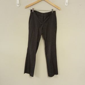 New York & Company Women's Black/Grey Straight Leg Pants 0